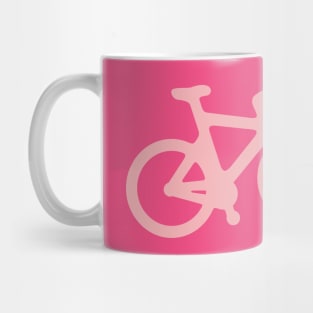 Pastel Pink Bike Mug